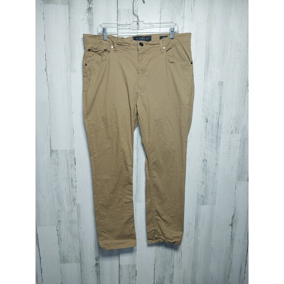 PD&C Slim Stretch Pants Size 36x30 Brown (Actual 38x28) - Picture 1 of 6
